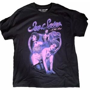 NWOT Vintage Style ICE SPICE in tha mood‎ Graphic T Shirt M Graphic Tee